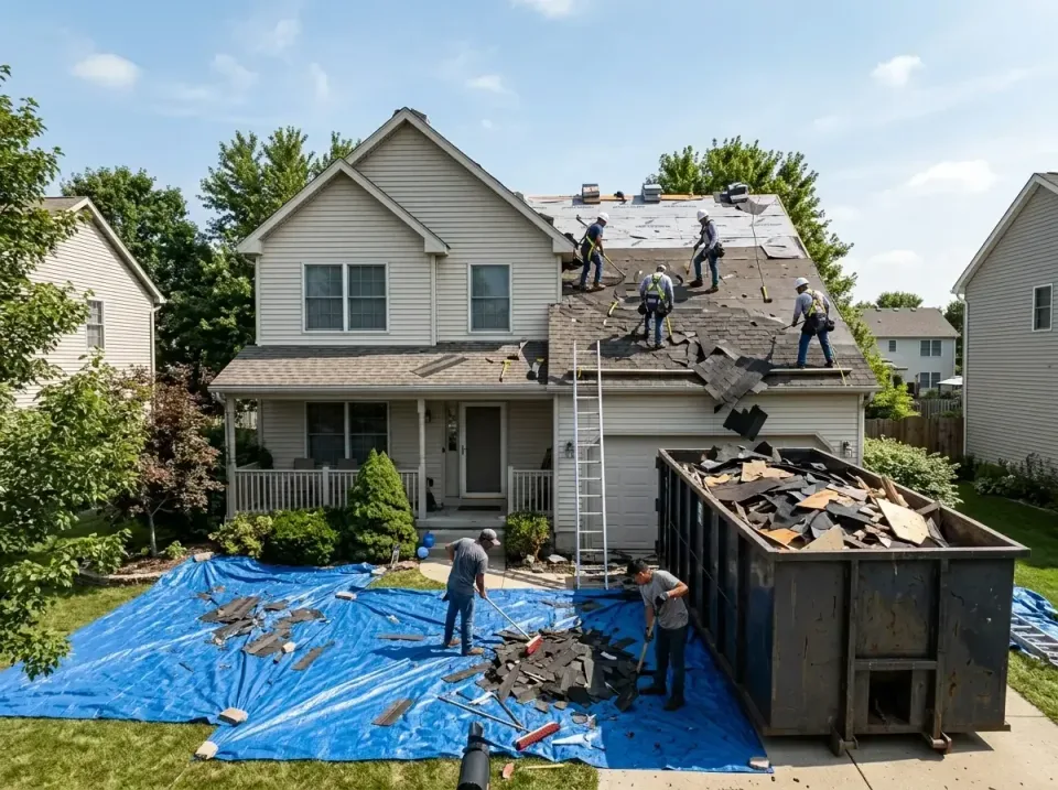 roof-replacement-debris-remova-004 — frequently asked questions, Cheapest Dumpster Rentals in Rancho Calaveras, CA